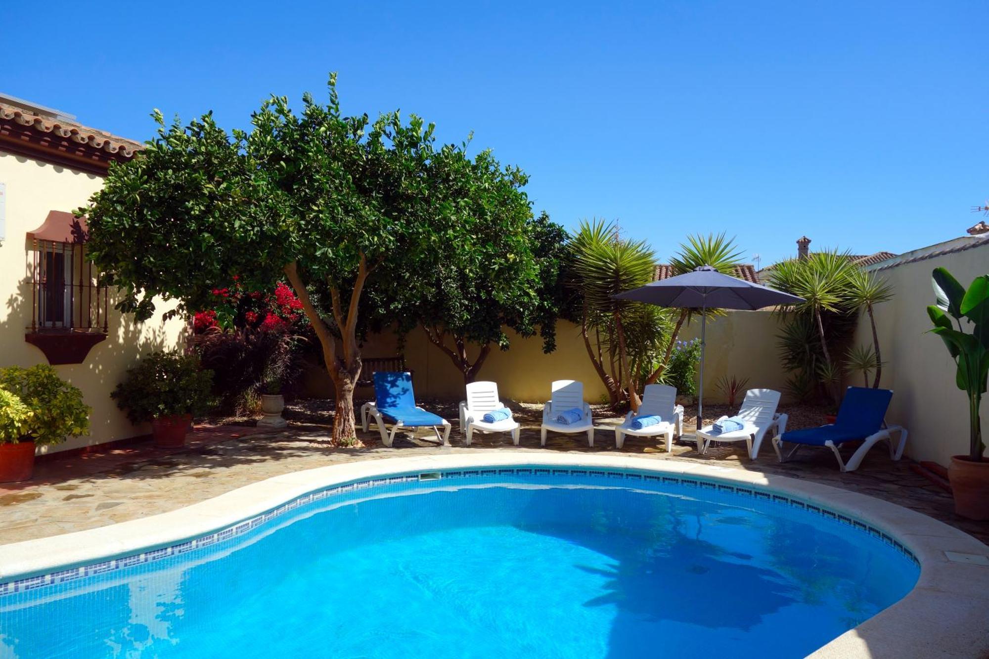 Casa Limon - Ferienhaus - Pool - Klimaanlage - W-Lan Chiclana de la Frontera Εξωτερικό φωτογραφία